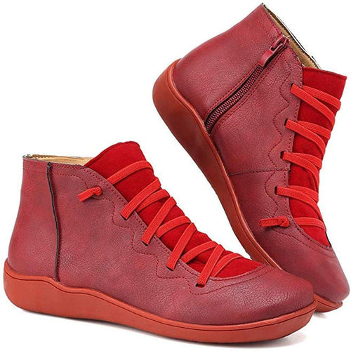 Afra – Vintage Sznurowane Buty