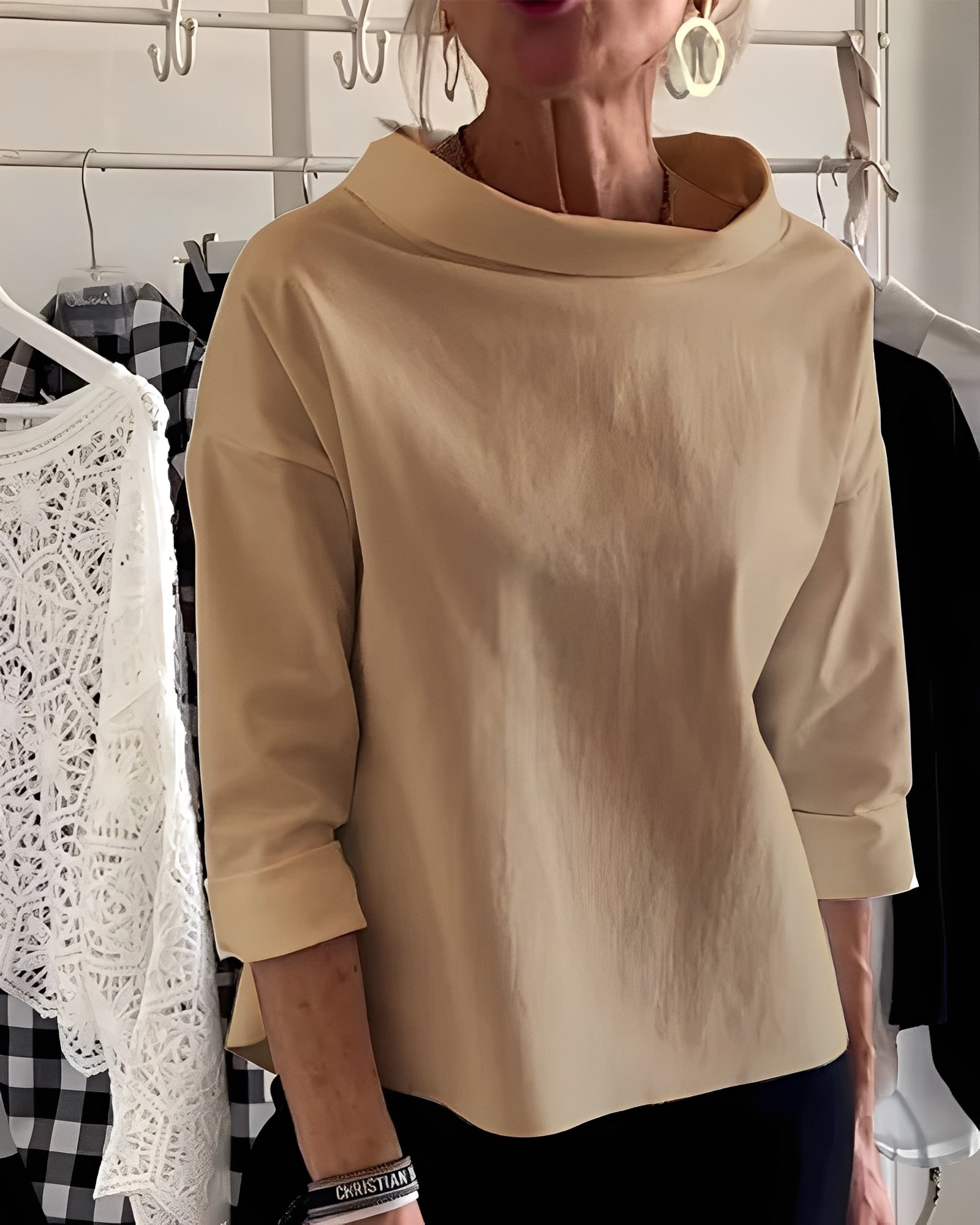 Bernadine - Modny, lekki sweter damski