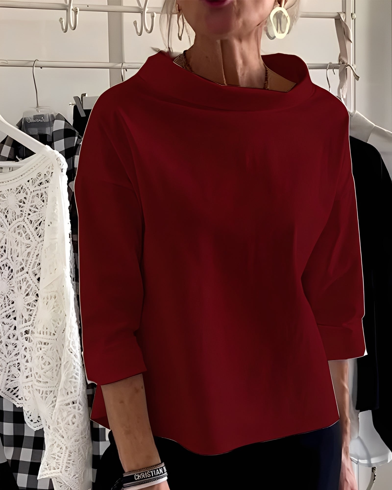 Bernadine - Modny, lekki sweter damski