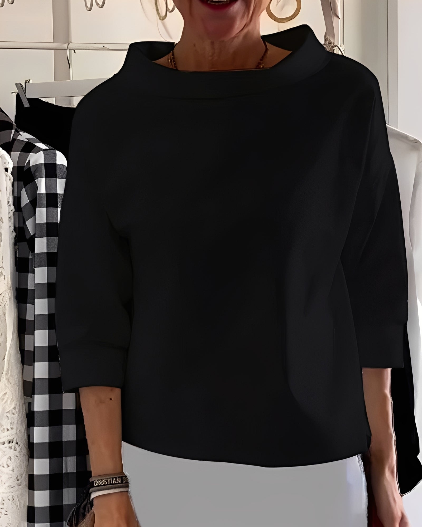 Bernadine - Modny, lekki sweter damski