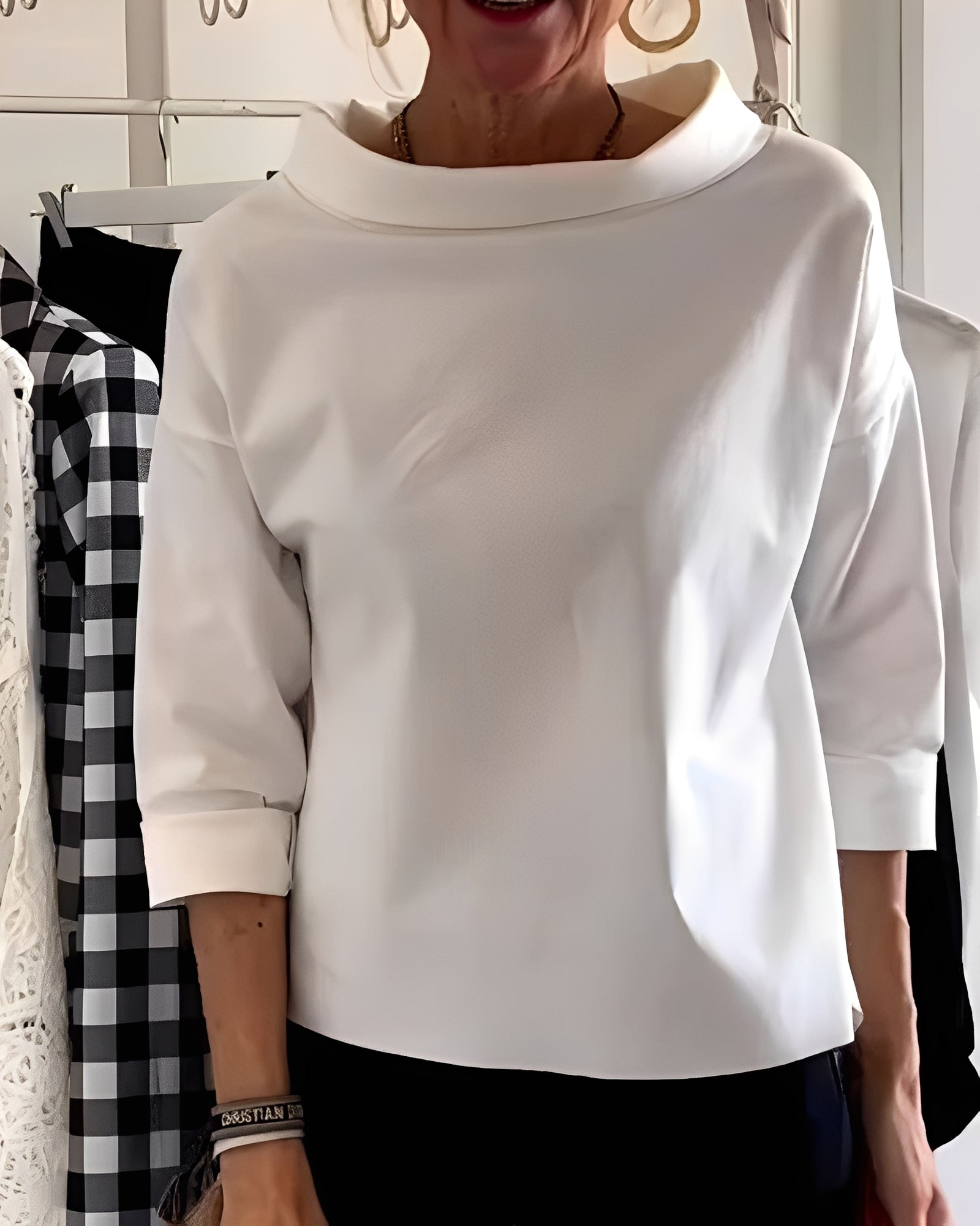 Bernadine - Modny, lekki sweter damski