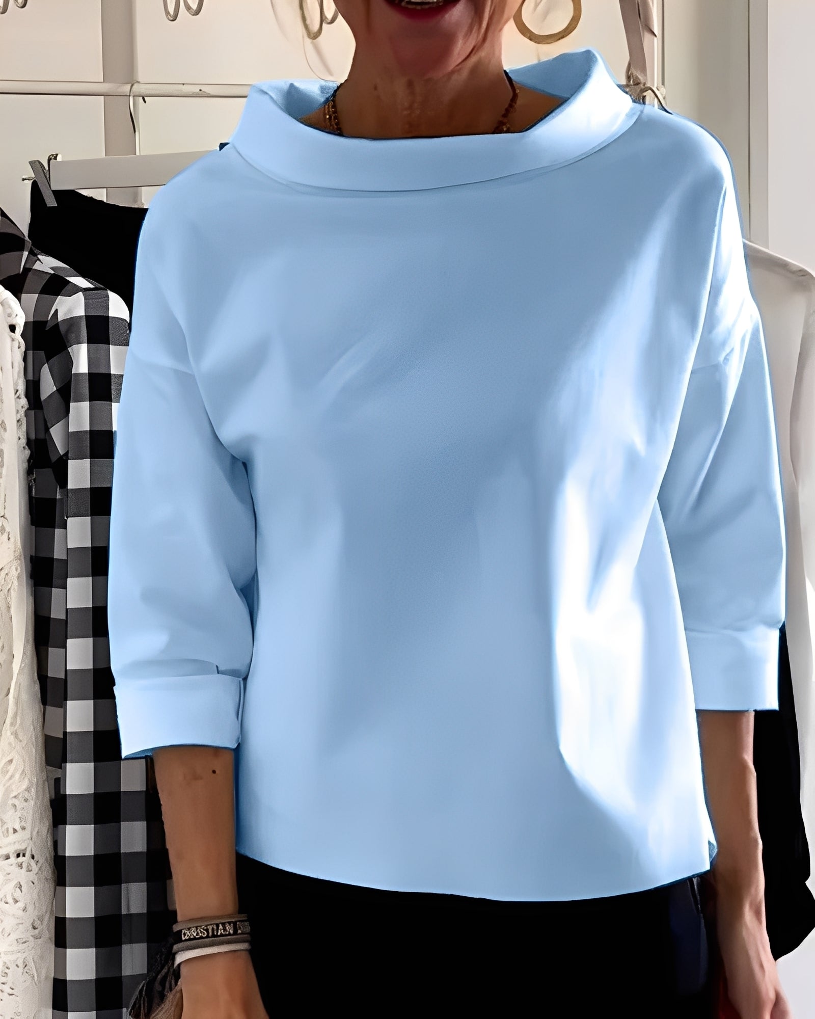 Bernadine - Modny, lekki sweter damski
